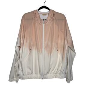 Zella Lightweight Full Zip Jacket Hooded Athleisure Layer Size XL